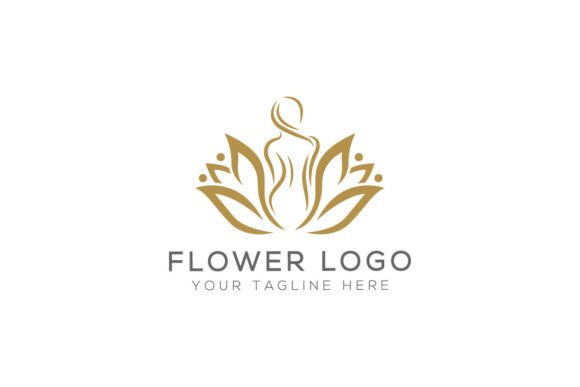 Download Lotus Flower Feminine Logo Design. - Flower Collection