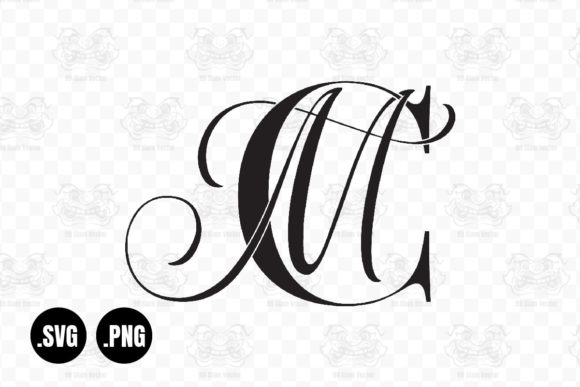Download Cm, Mc, Wedding Monogram, Calligraphy - Monogram Collection