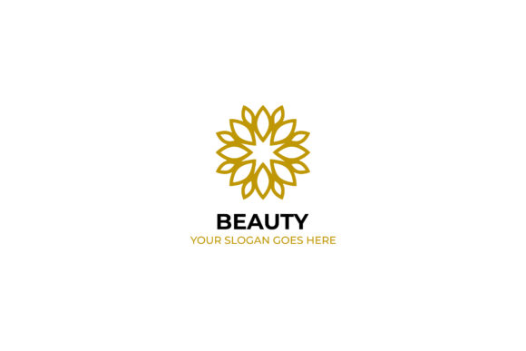 Download Beauty Flower Symbol Feminine Logo - Flower Collection