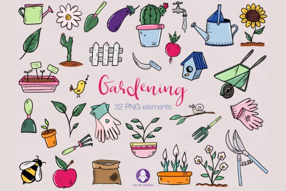 Download Gardening Clipart, 32 Transparent PNGs - Garden Collection
