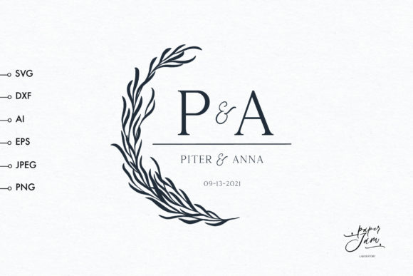 Download Wedding Monogram Frame Svg - Monogram Collection