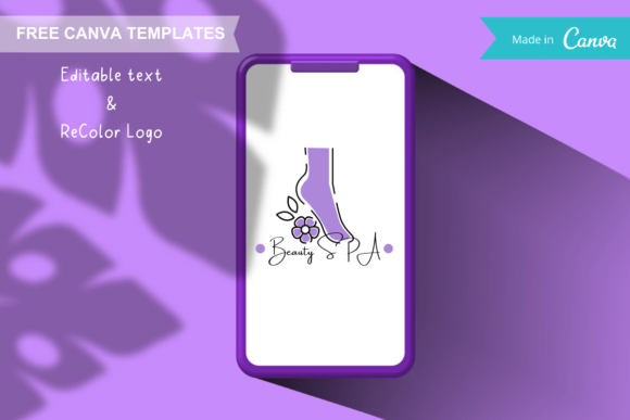 Download Canva Logo Templates - Foot Relaxing - Canva logo templates Collection