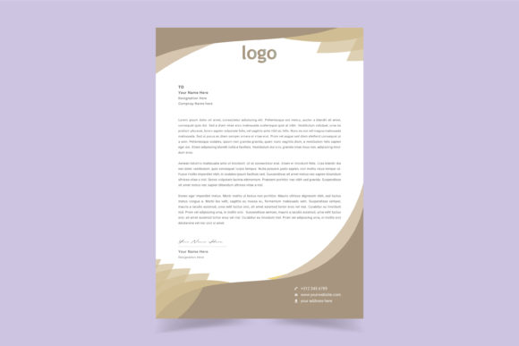 Download Simple Creative Letter Head Template - Letter head template Collection